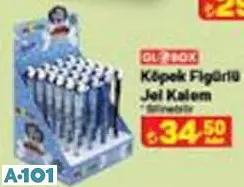 GLOBOX KÖPEK FİGÜRLÜ JEL KALEM